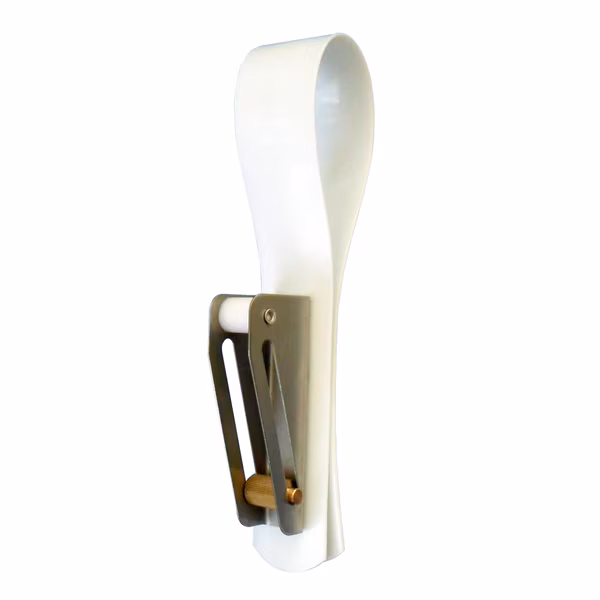 Fender Holder w/Adjuster - White